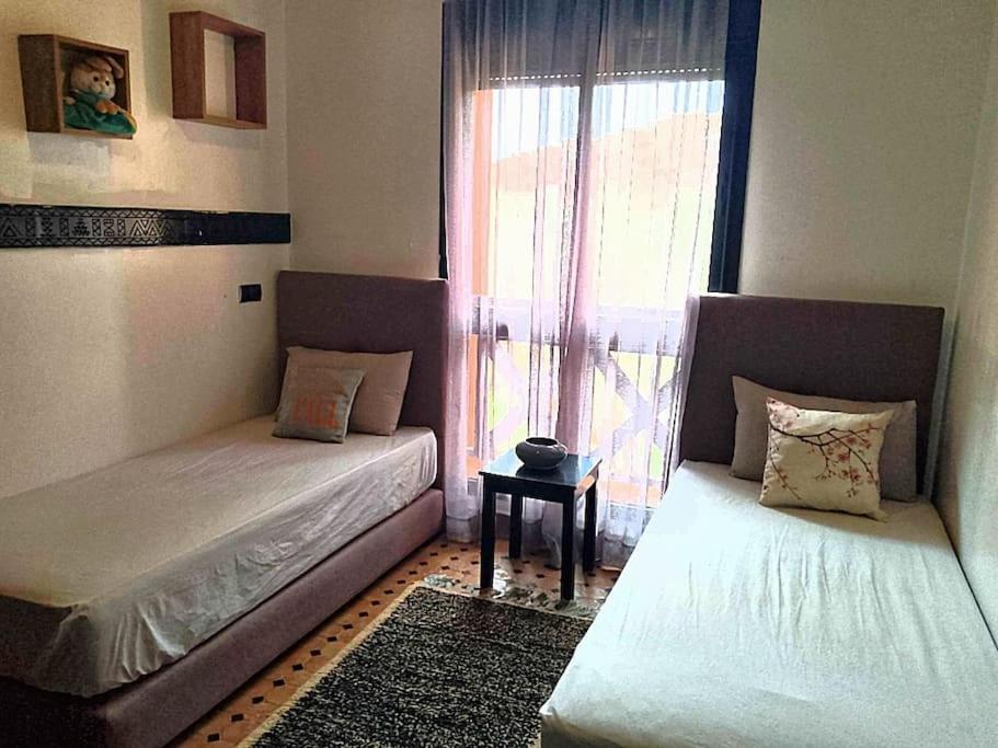 Appartement Confortable Avec 5 Piscines Marrakesch Exterior foto